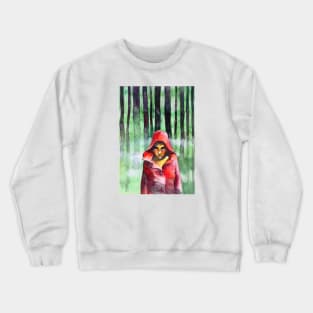 Little red riding woods Crewneck Sweatshirt